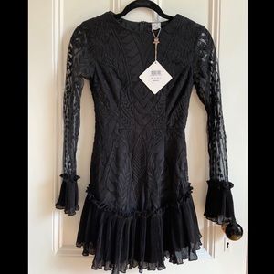 Angel Biba Black Cocktail Dress